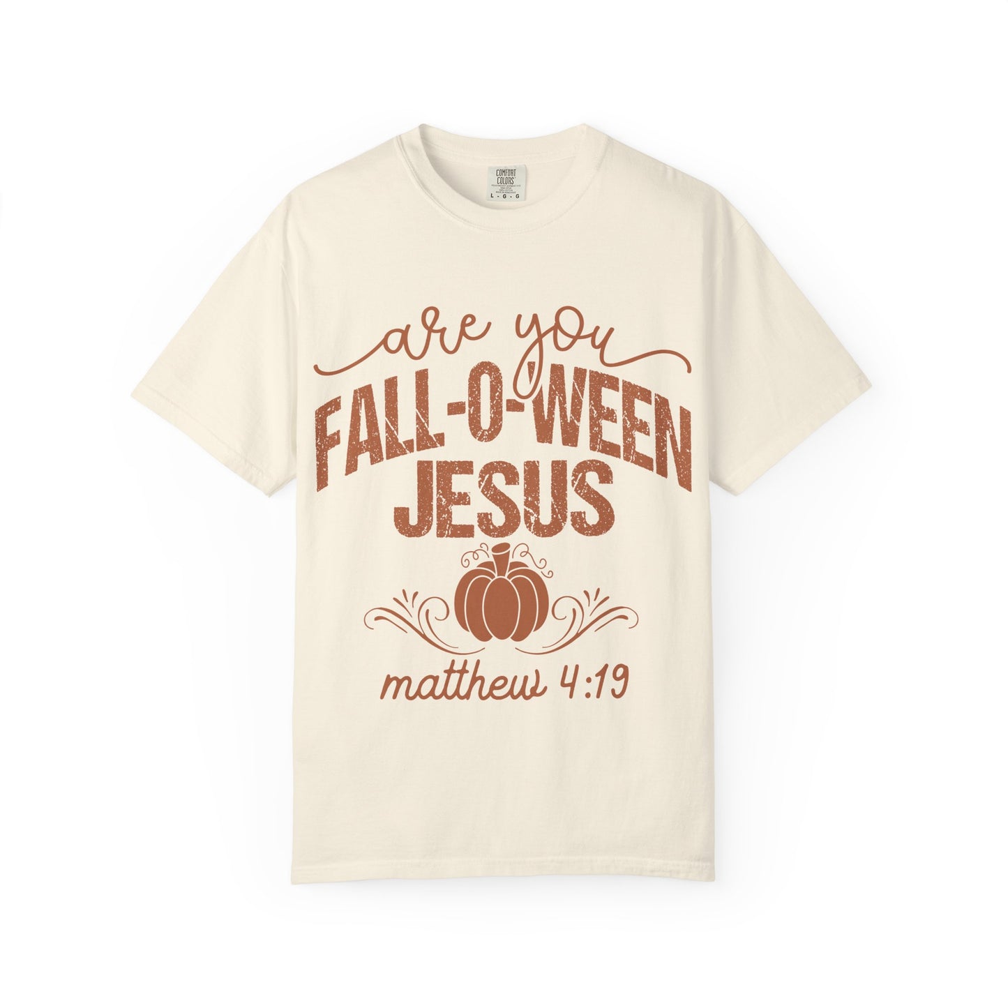 Comfort Colors Fall-O-Ween Jesus T-Shirt