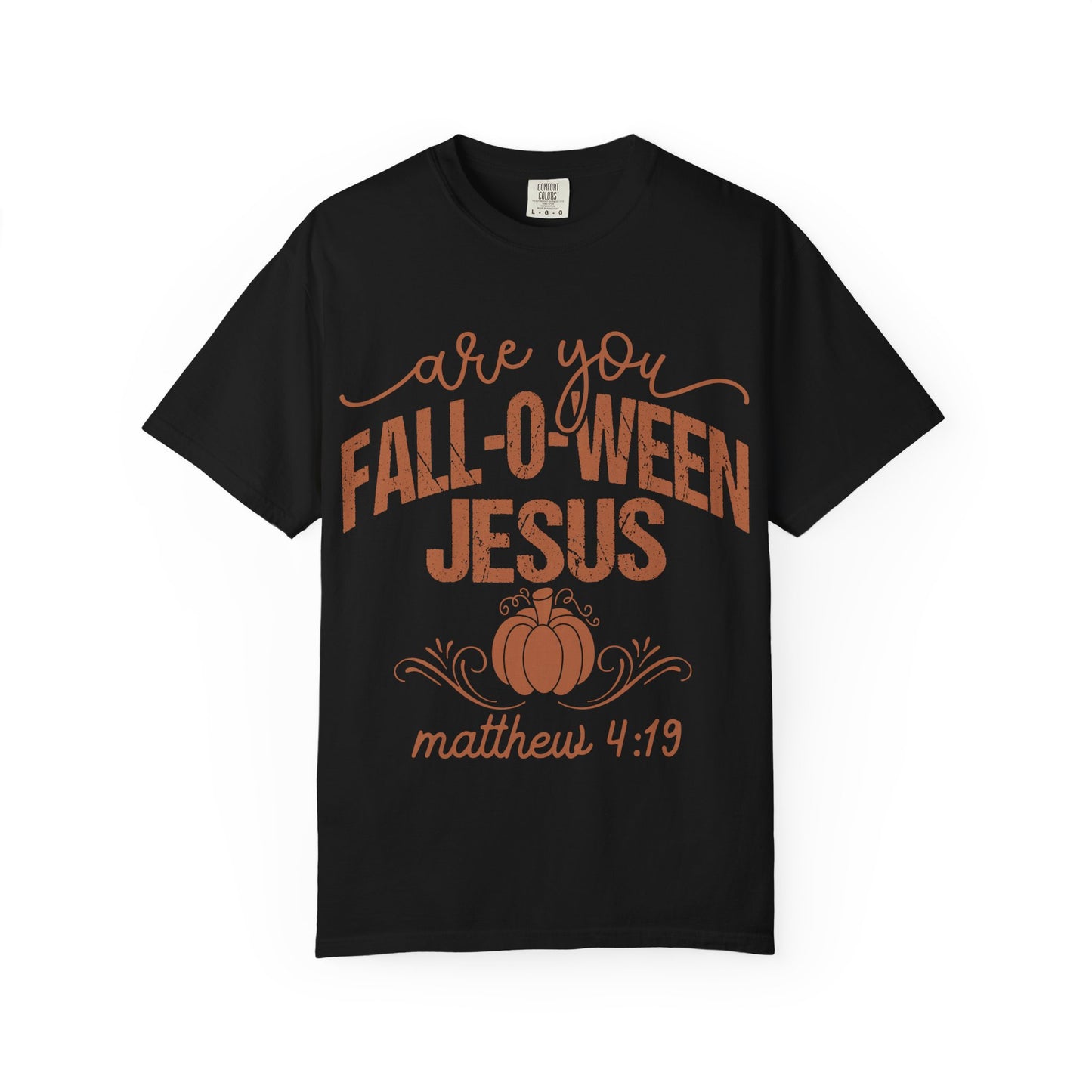 Comfort Colors Fall-O-Ween Jesus T-Shirt