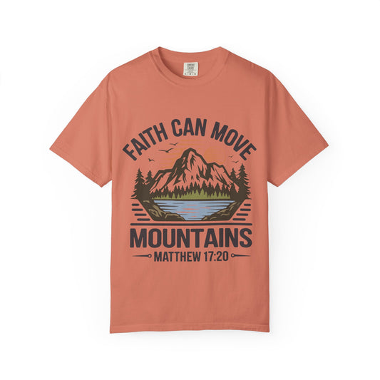 Comfort Colors Faith Can Move Mountains T-Shirt