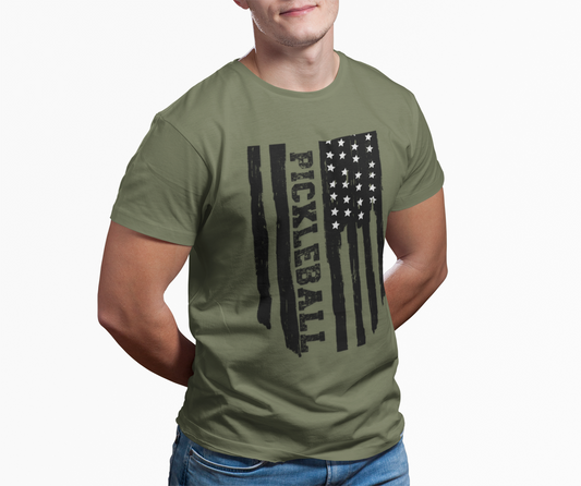 Pickleball Flag T-Shirt
