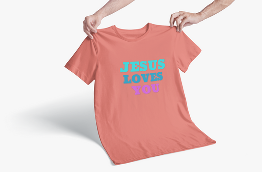 Comfort Colors Jesus Loves You T-Shirt