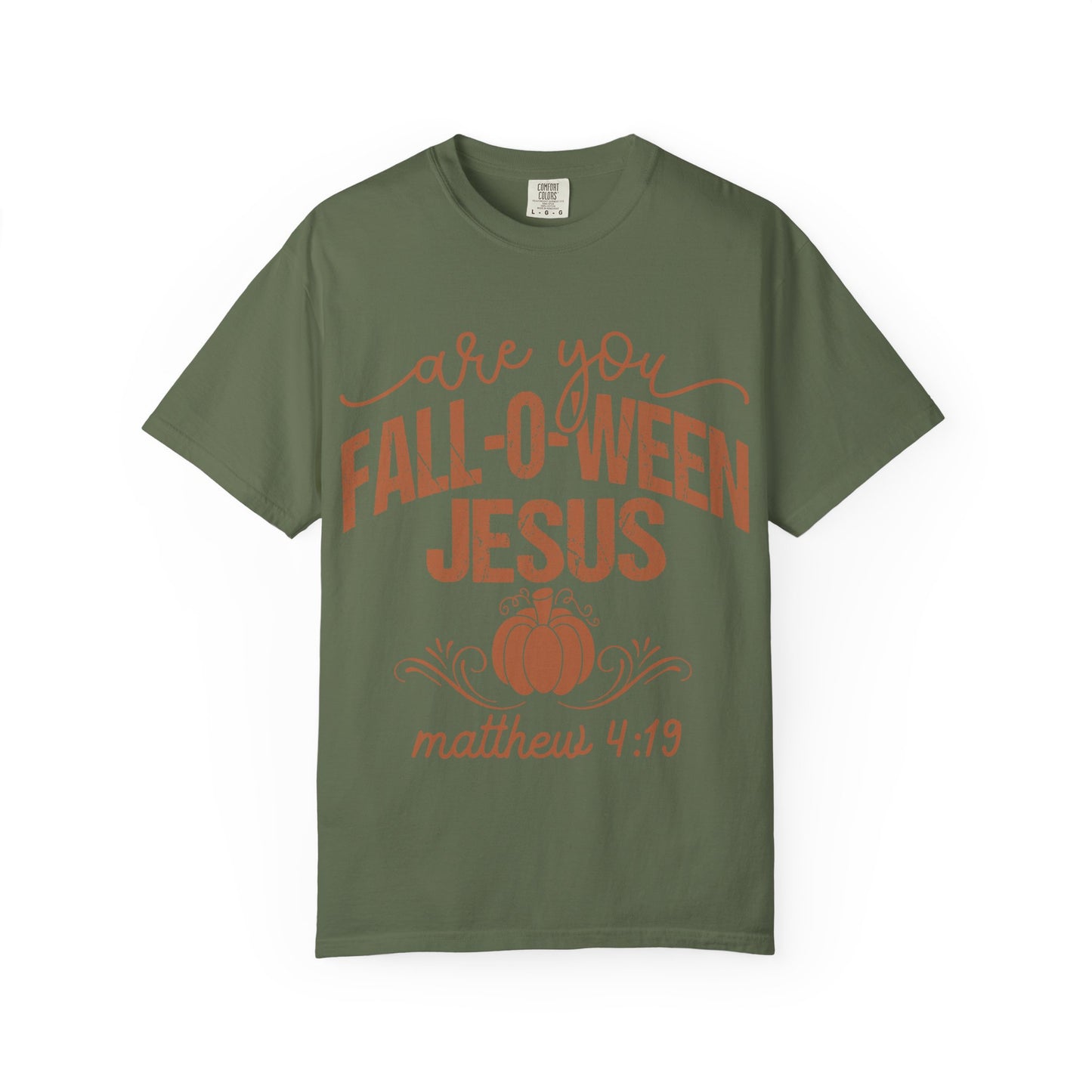 Comfort Colors Fall-O-Ween Jesus T-Shirt